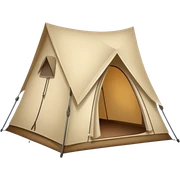 camping tent sticker