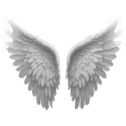 angel wings sticker