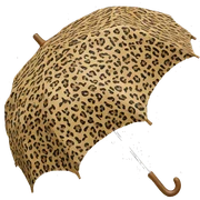 Umbrella in animalprint sticker