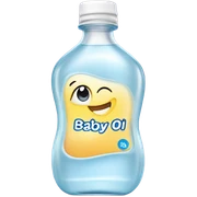 baby oil  sticker