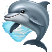  Dolphin sticker