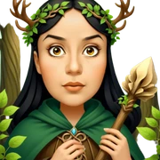 Forest Wizard sticker
