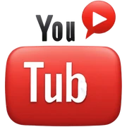 YouTube logo sticker