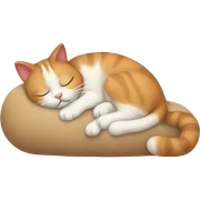 Cat Sleeping sticker