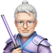 Gentle Samurai sticker