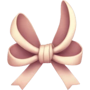 aesthetic bow  sticker