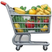 shopping cart sticker
