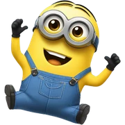 singing minion sticker