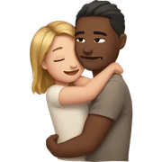 Cuddle sticker