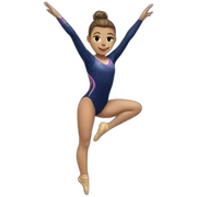 gymnast sticker