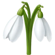 snowdrop sticker