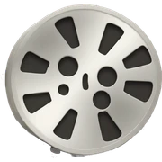 Film roll sticker