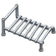 a metal bed spring sticker