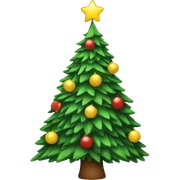 Christmas tree  sticker