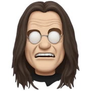 Ozzy osbourne sticker