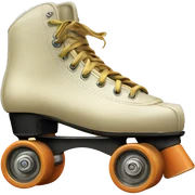 Vintage roller skate sticker