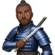 Warrior Samurai sticker