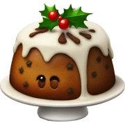 Xmas pudding  sticker