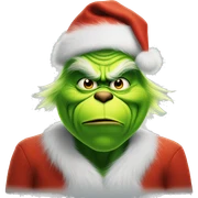 Grinch sticker