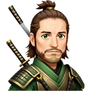 Ancient Samurai sticker