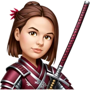 Resolute Samurai sticker