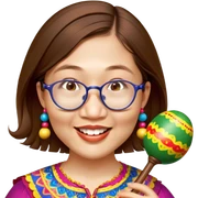 Maraca Player sticker