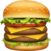 burger sticker