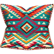 Southwestern blanket folded  sticker