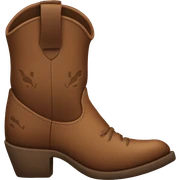 Cowgirl boots  sticker