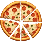 pizza floor sticker