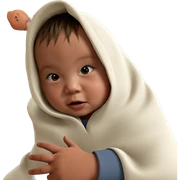 realistic portrait of a boy sticker