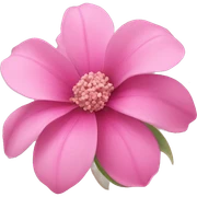 pink flowers  sticker