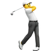 Golf sticker