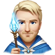 Frostborne Magician sticker
