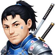 Samurai Warrior sticker