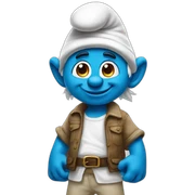 Smurfs sticker