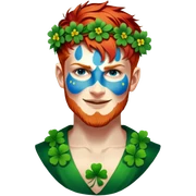 Irish Party sticker