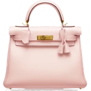 pastel pink hermes kelly bag sticker