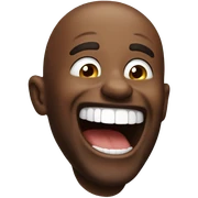 Laughing sticker