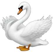 swan sticker