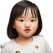 realistic portrait of girl sticker