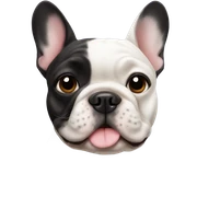 french bulldog sticker