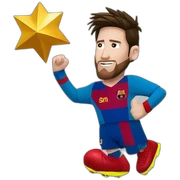 Messi navidad sticker