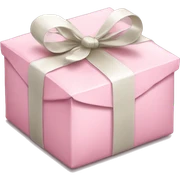 light pink package sticker