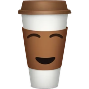 Coffee sticker