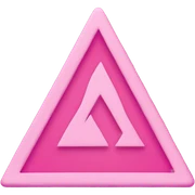 Pink Delta  sticker