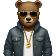kanye west bear sticker