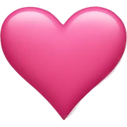 Pink heart sticker