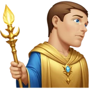 Golden Arcanist sticker