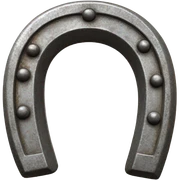 Horseshoe sticker
